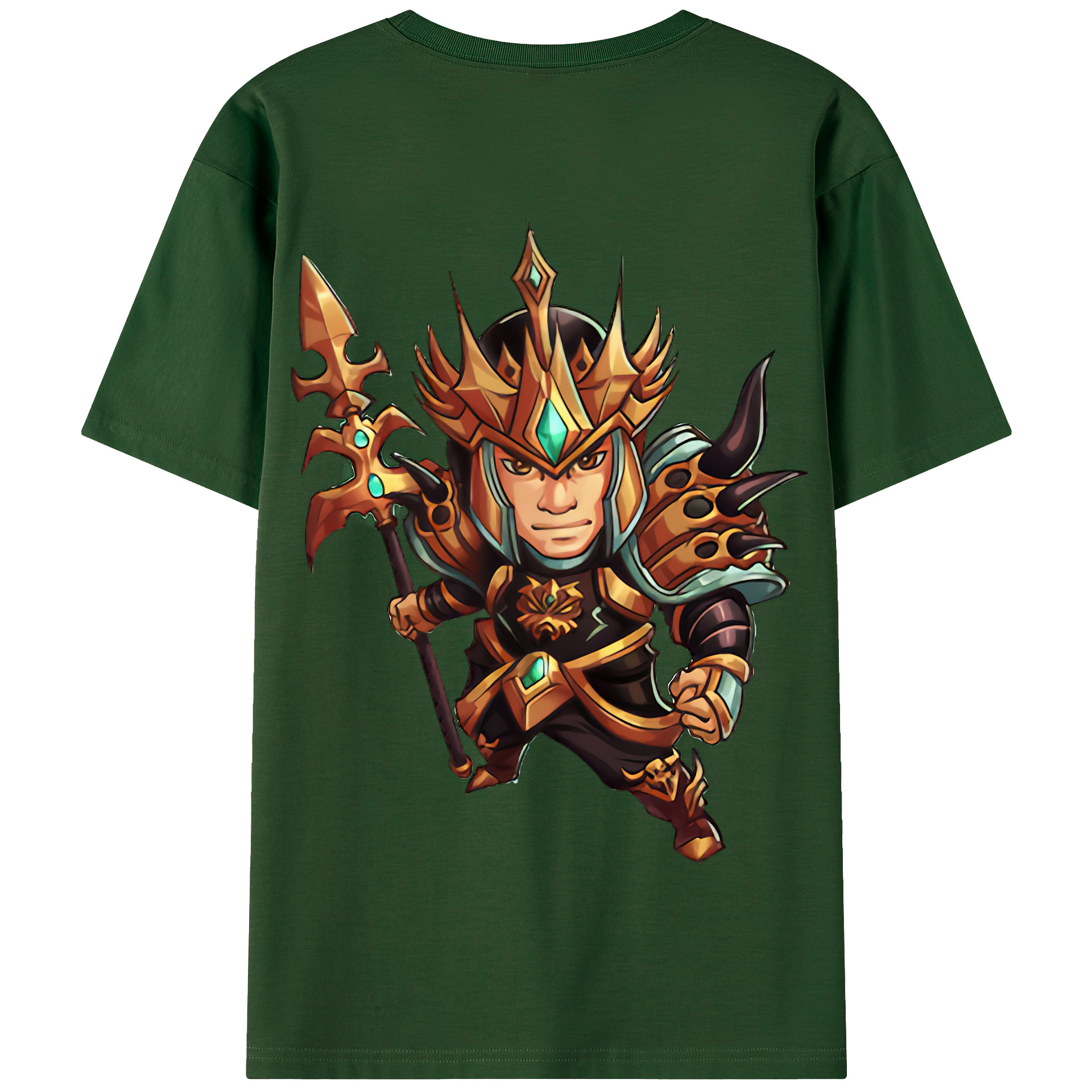 リーグ・オブ・レジェンド League of Legends LOL 綿100％半袖Tシャツ（背面プリント）